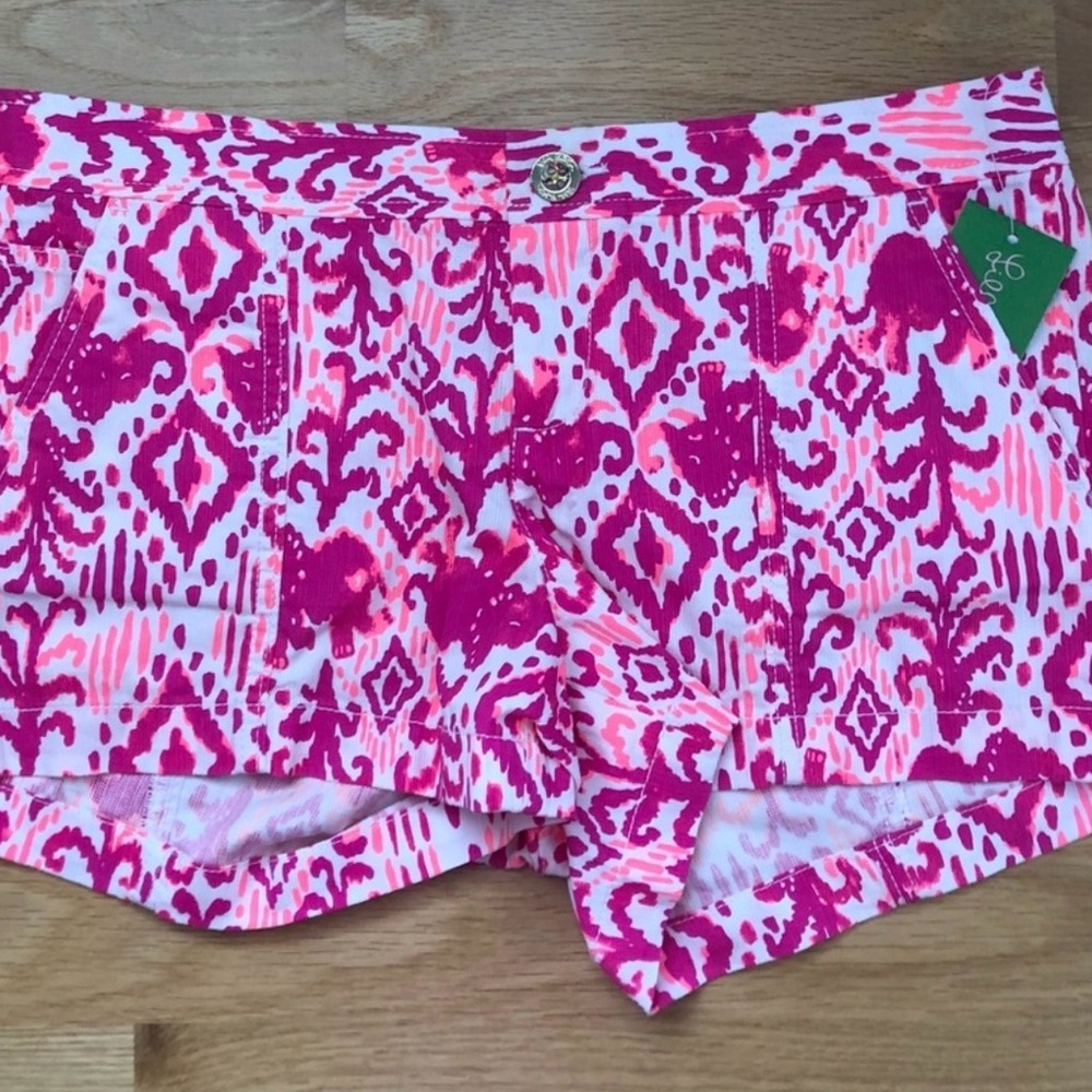 Lilly Pulitzer Pink Patterned Women's Shorts